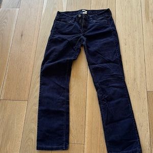 J Crew blue cordurouy pants